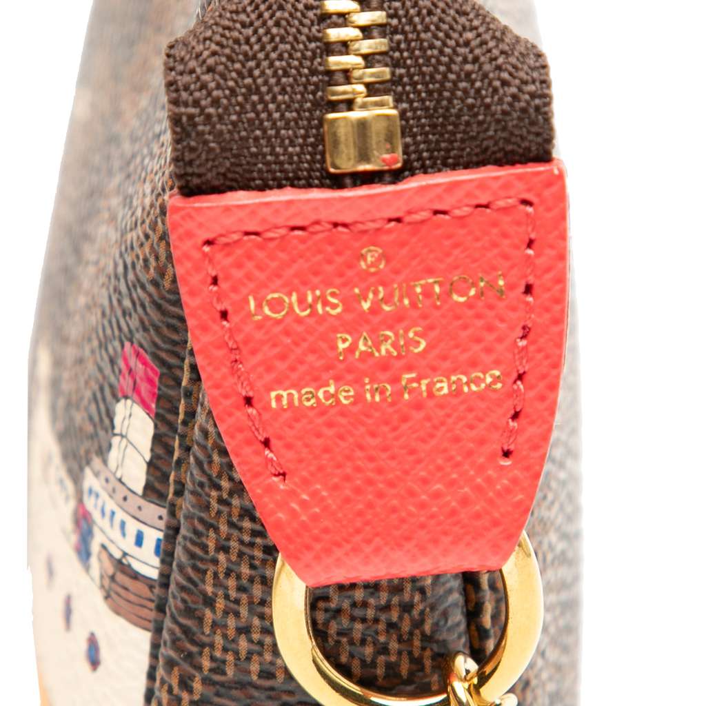 Louis Vuitton Damier Ebene Transatlantic Cruises Mini Pochette Accessoires - 5