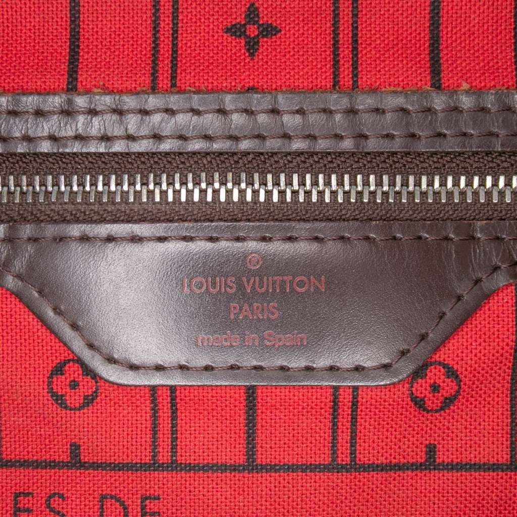 Louis Vuitton Damier Ebene Neverfull MM - 5