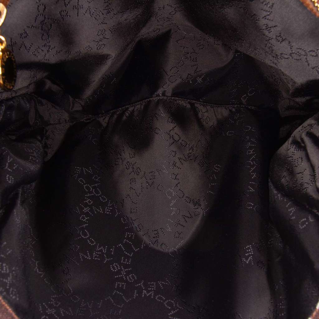 Stella Mccartney Falabella Leopard Printed Canvas Fold Over Tote - 4