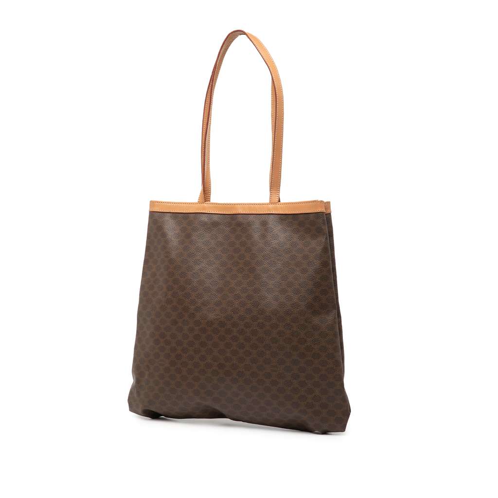 Celine Macadam Coated Canvas Tote - 2