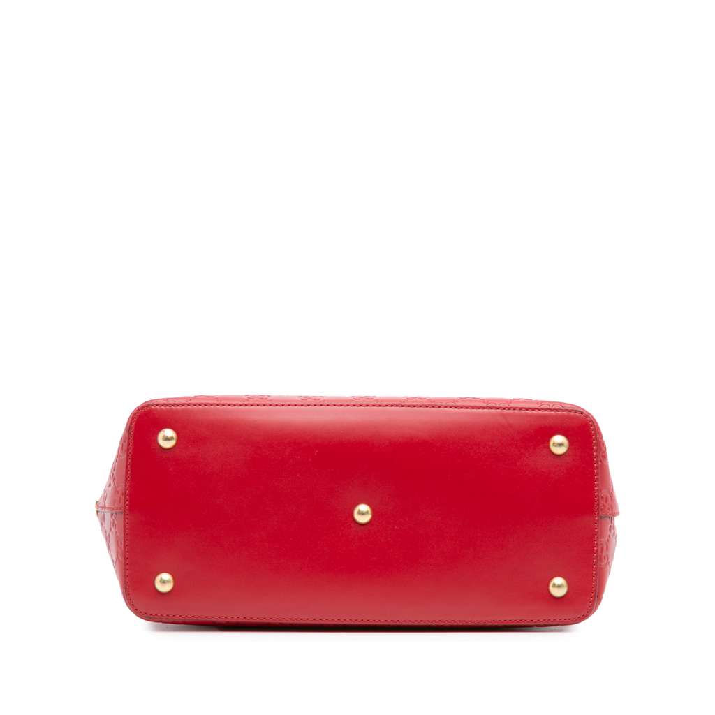 Gucci Guccissima Linea A Fold Over Satchel - 3