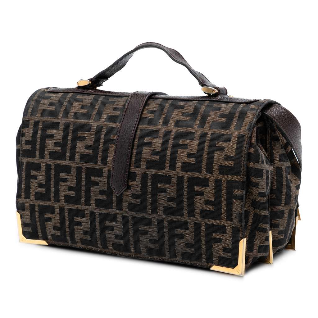 Fendi Zucca Canvas Classico No 1 Satchel - 2