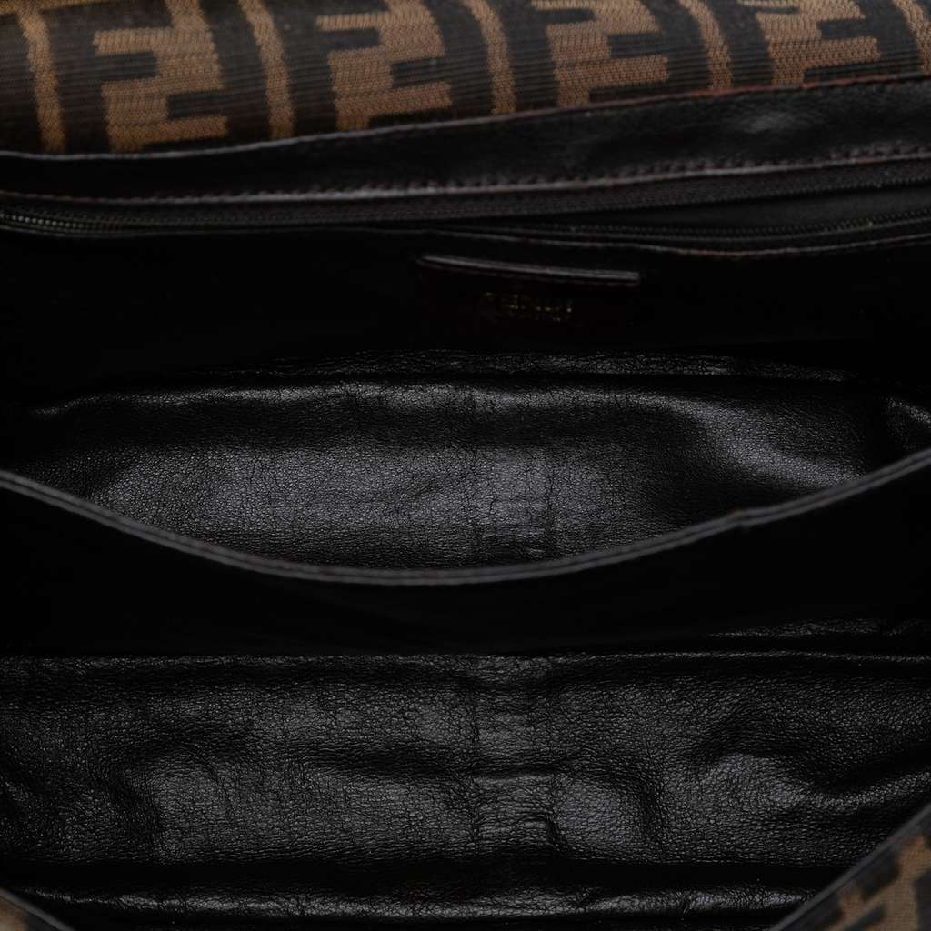 Fendi Zucca Canvas Classico No 1 Satchel - 4