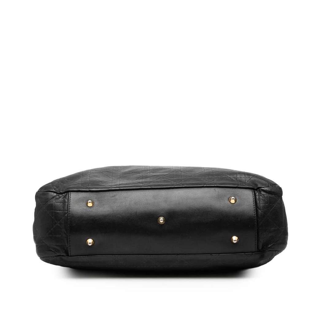 Dior Large Lambskin Cannage Lady Dior Soft Shopping Tote - 3