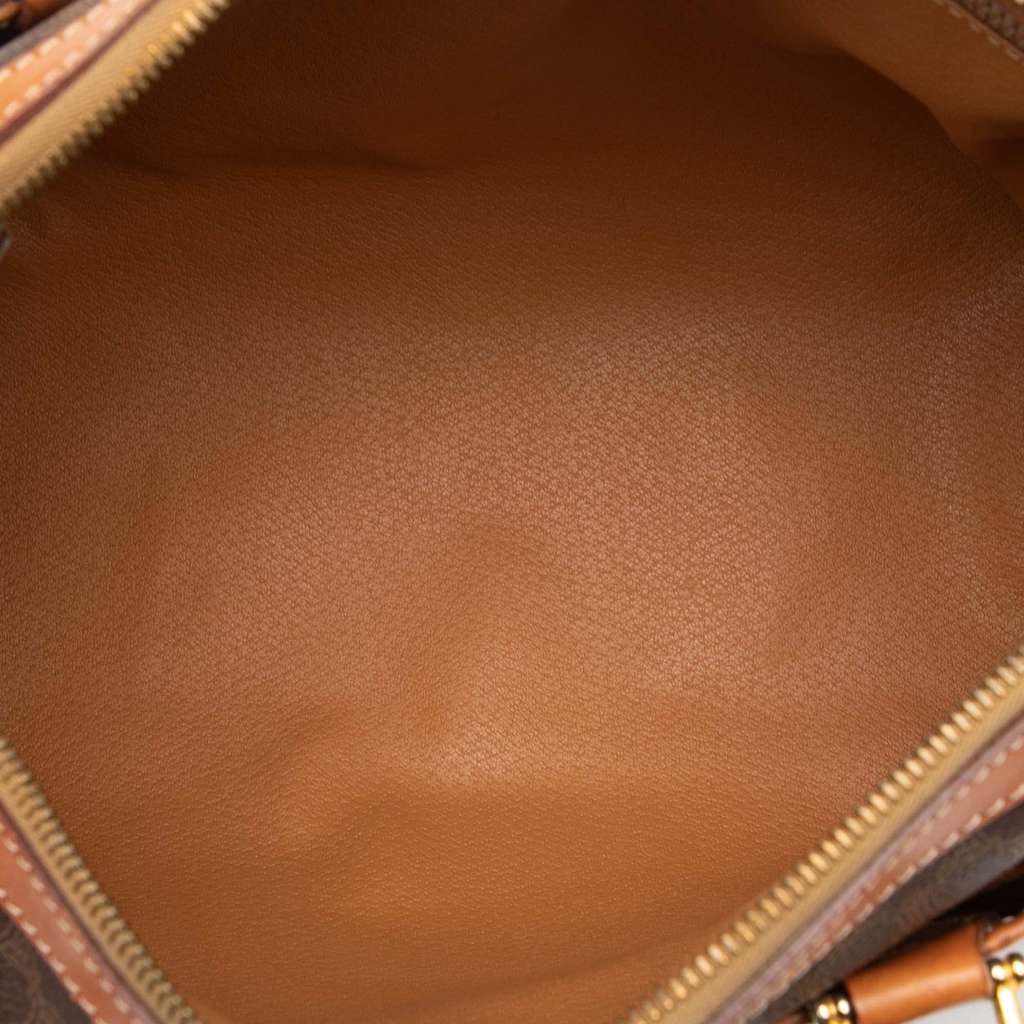 Celine Macadam Coated Canvas Handbag - 4