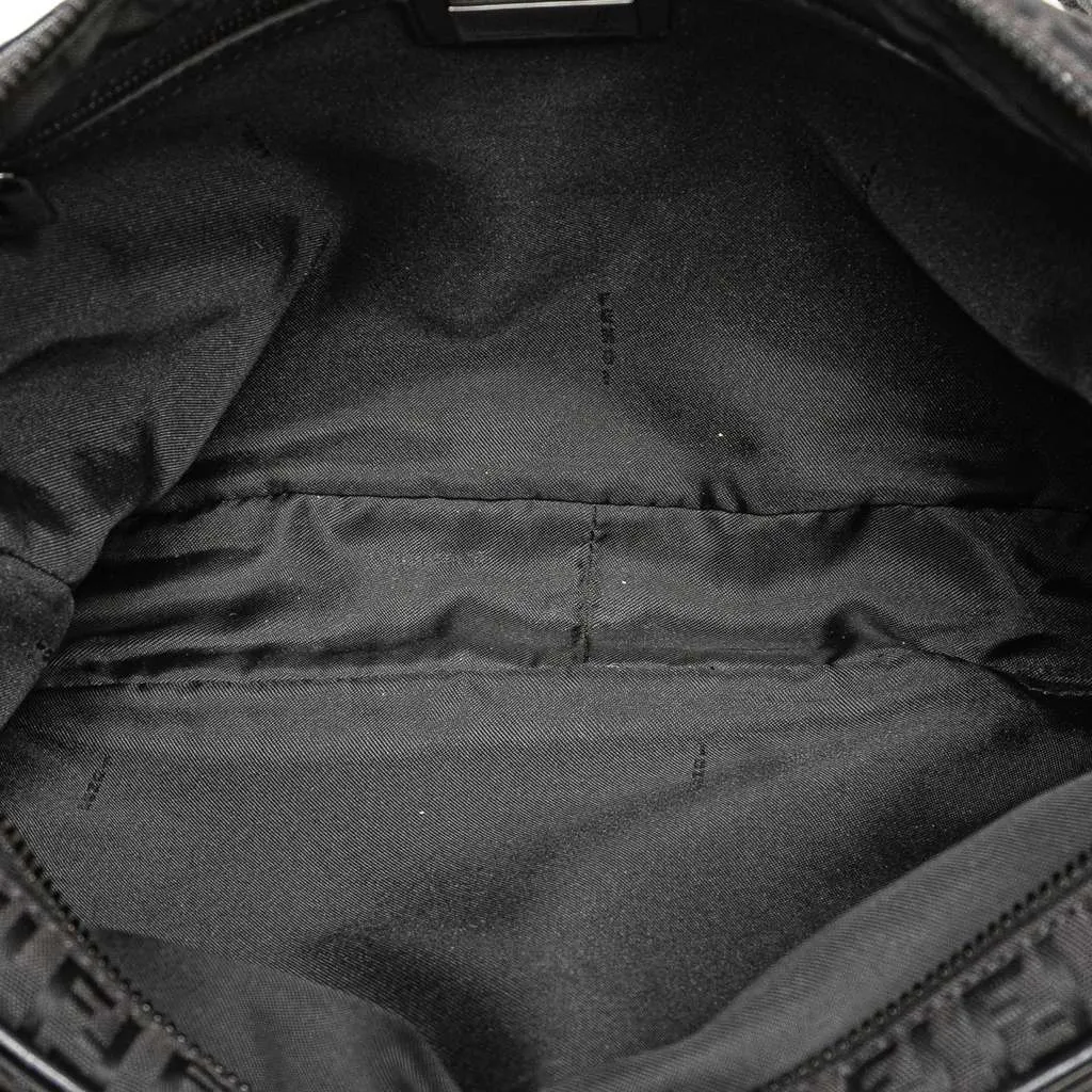 Fendi Zucchino Canvas Crossbody Black Canvas Very good - Model View