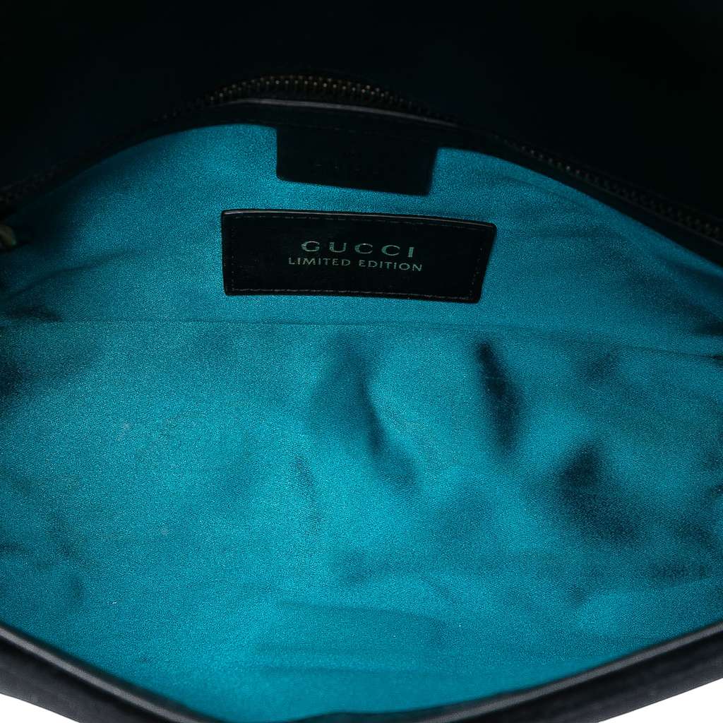 Gucci Medium GG Marmont Matelasse Velvet Sequin Embellished Shoulder Bag - 4