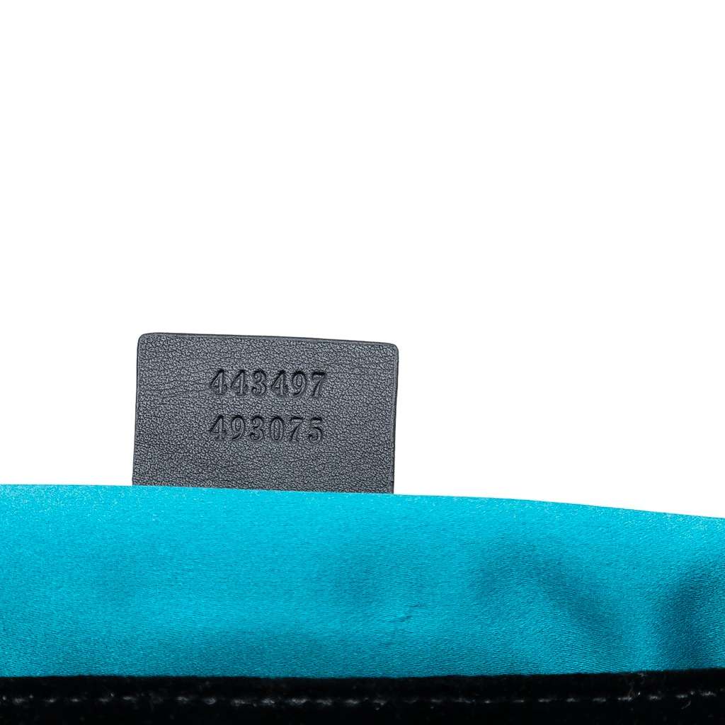 Gucci Medium GG Marmont Matelasse Velvet Sequin Embellished Shoulder Bag - 5