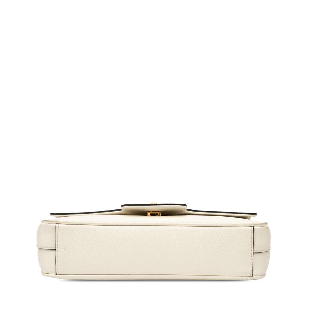 Prada Saffiano Pattina Chain Crossbody - 3