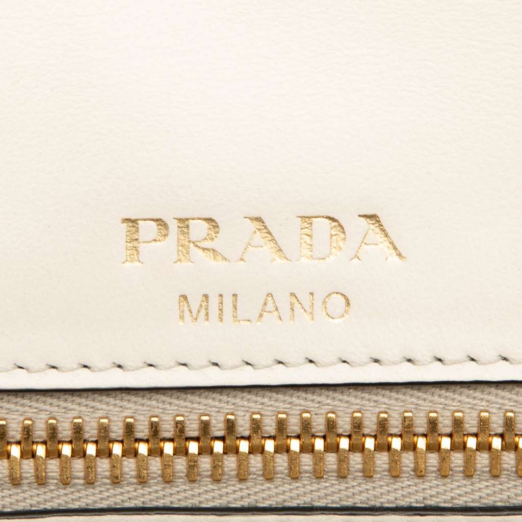 Prada Saffiano Pattina Chain Crossbody - 5