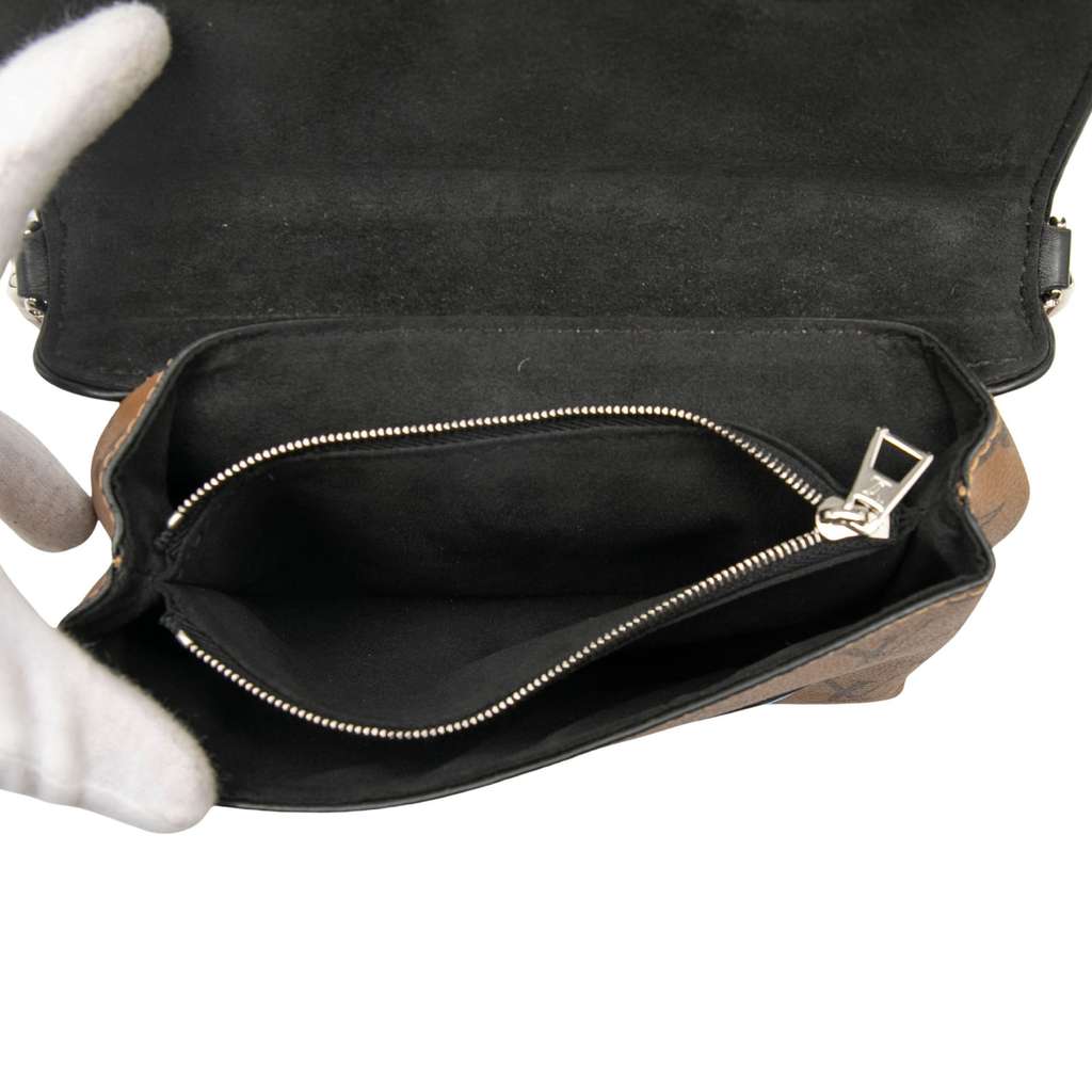 Louis Vuitton Monogram Reverse and Epi Printed Kabuki Masks Pochette - 4