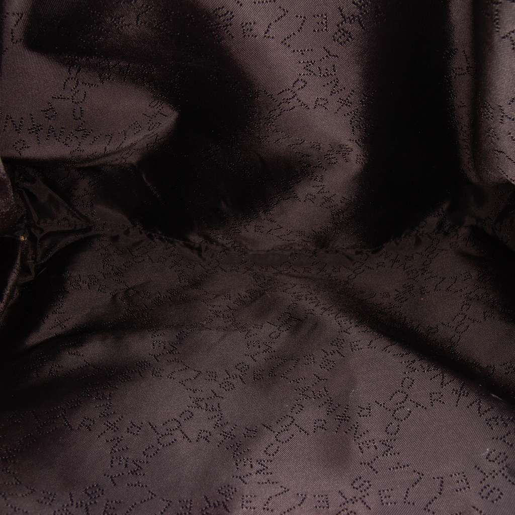 Stella Mccartney Faux Snakeskin Falabella Fold Over Satchel - 4