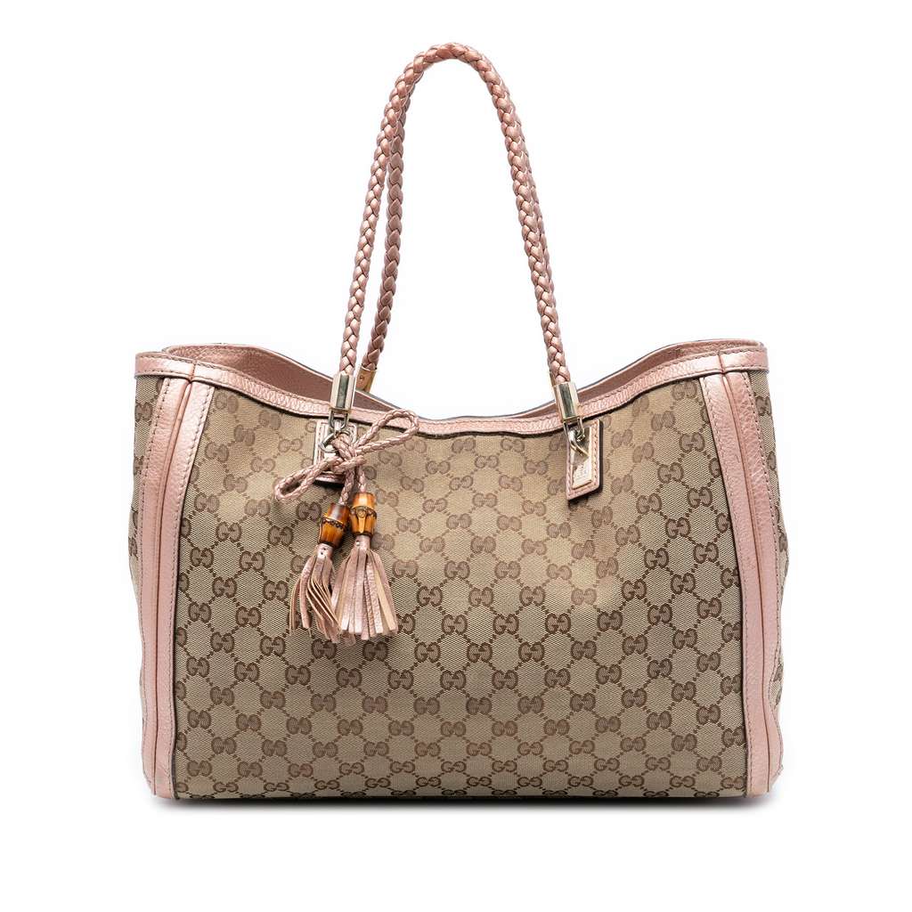 Gucci Medium GG Canvas Bella Tote