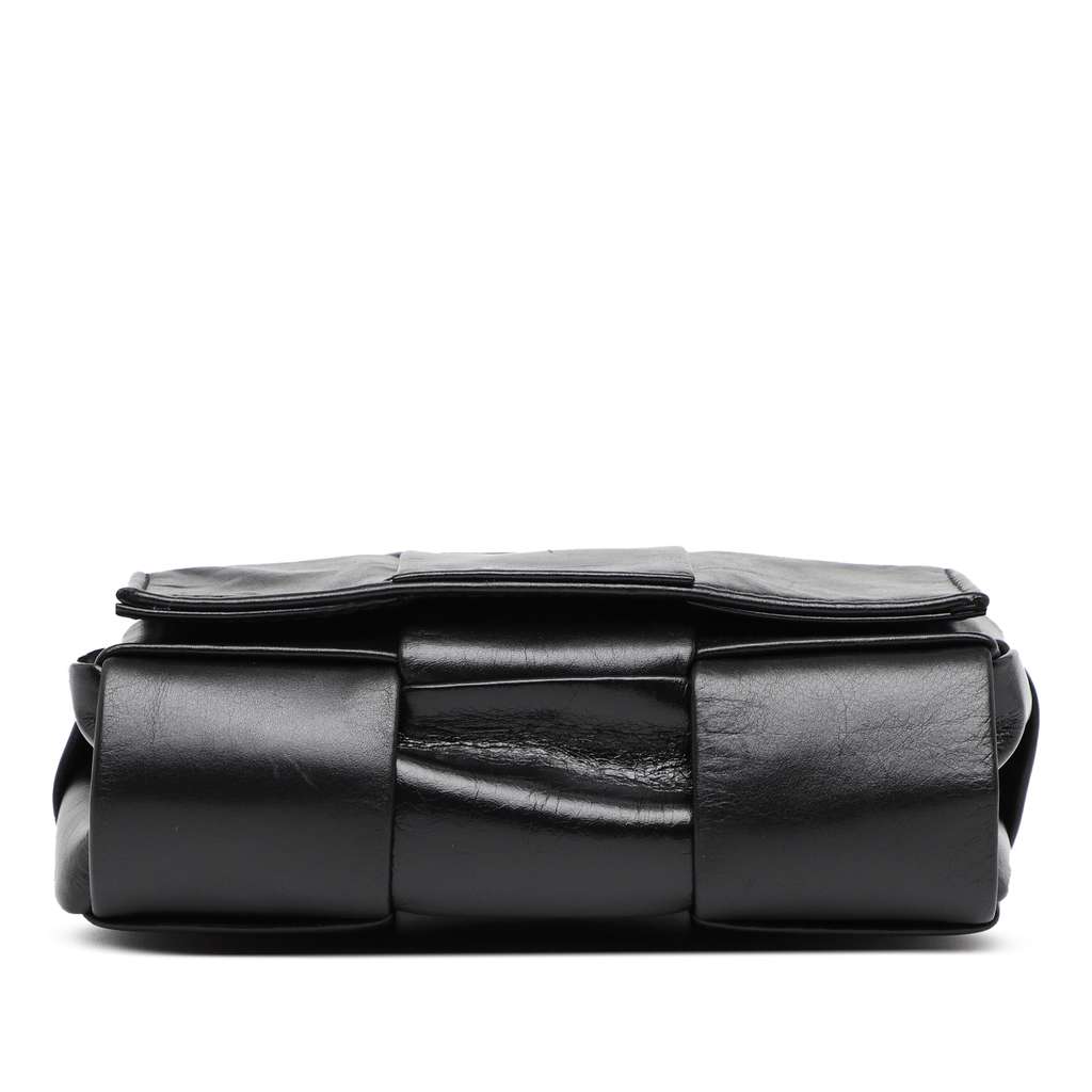 Bottega Veneta Candy Paper Calfskin Intrecciato Cassette Crossbody - 3