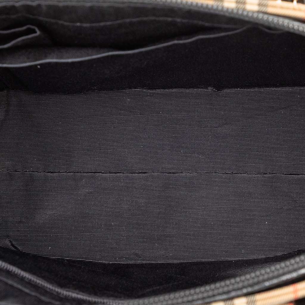 Burberry Haymarket Check Canvas Tote - 4