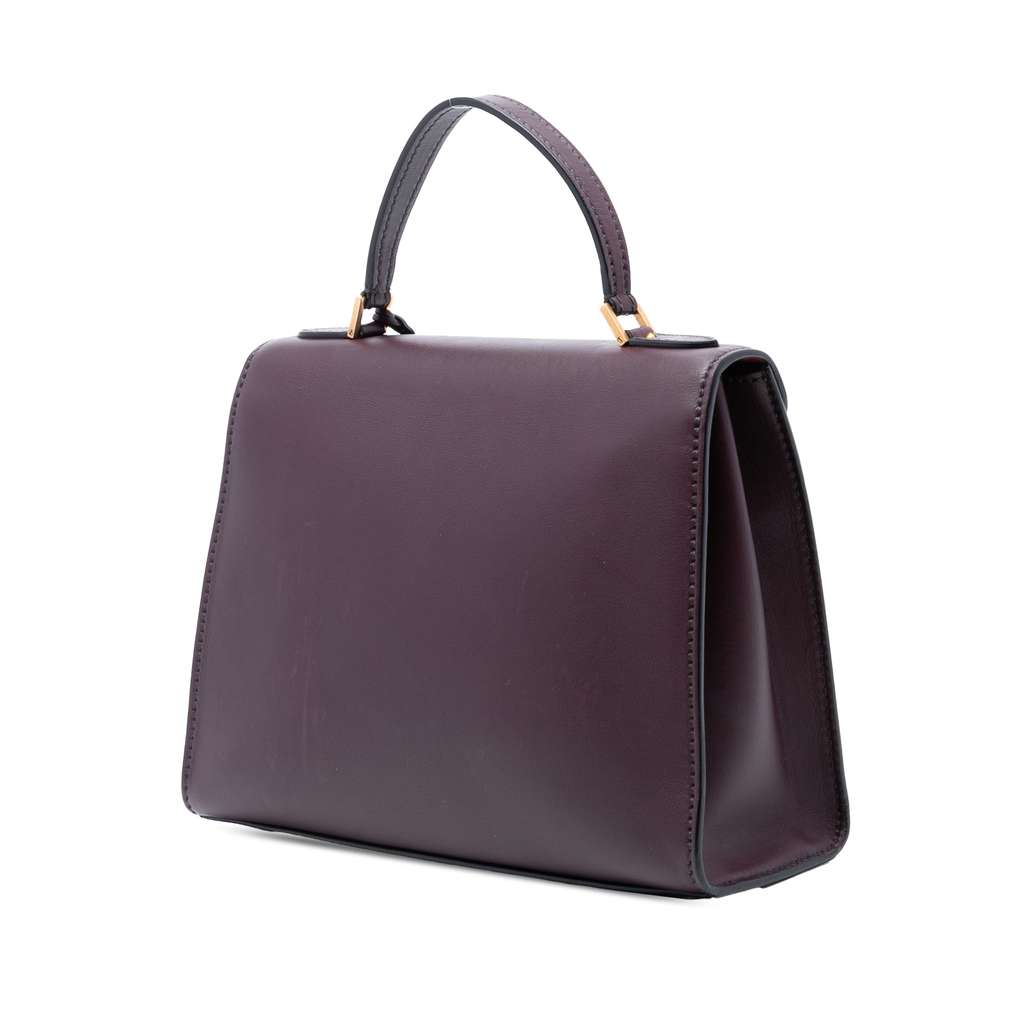 Dior Leather DiorAddict Top Handle Bag - 2