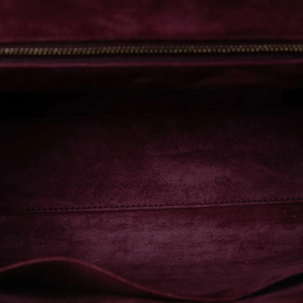 Dior Leather DiorAddict Top Handle Bag Red Leather Good - Model View