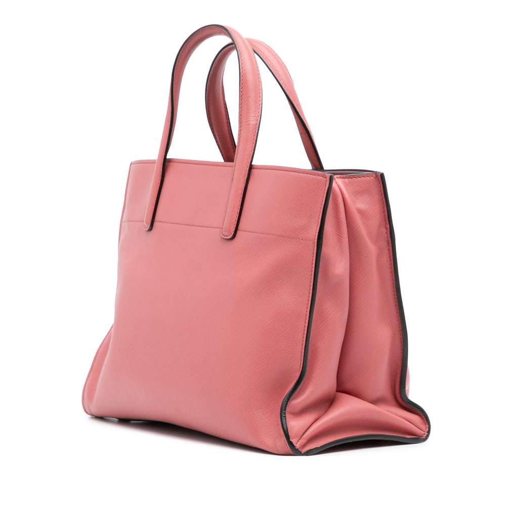 Prada Saffiano Soft Triple Pocket Tote - 2