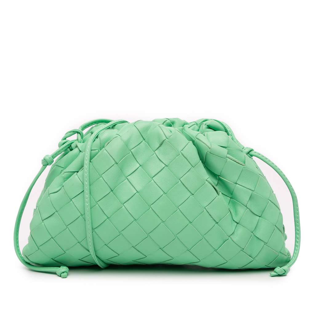 Bottega Veneta Nappa Intrecciato The Mini Pouch Crossbody