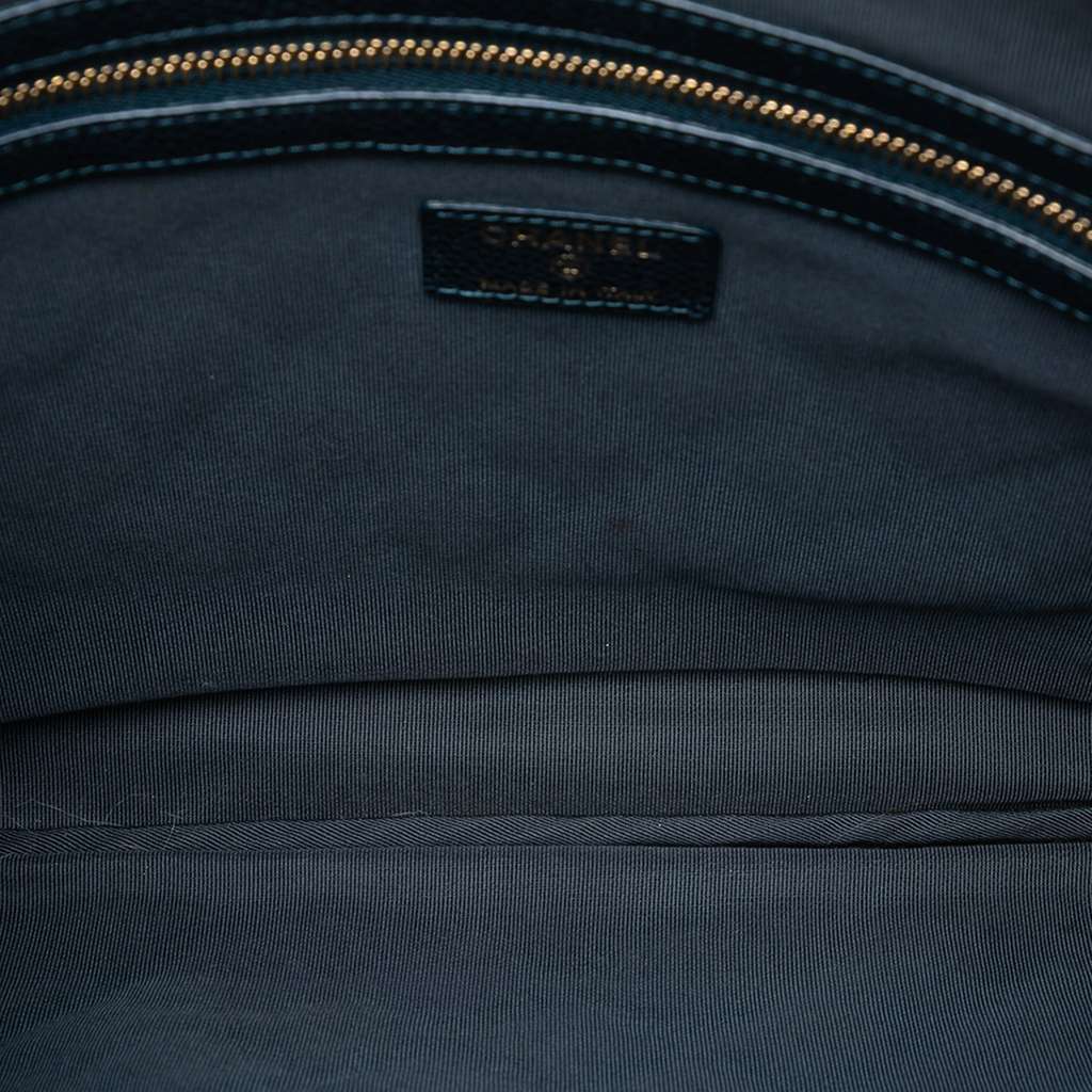 Chanel Large Quilted Caviar O Case Clutch - 4