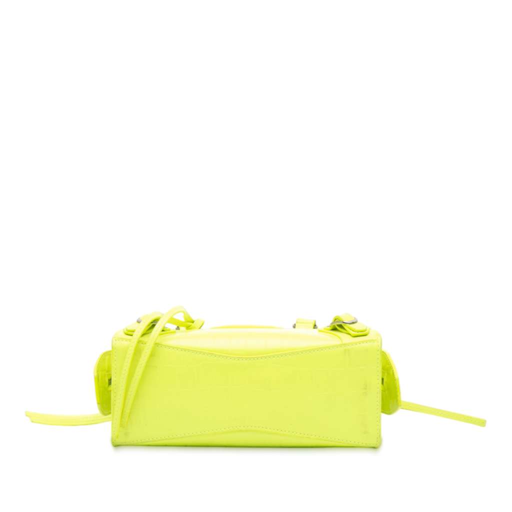 Balenciaga Mini Croc Embossed Calfskin Neo Classic City - 3