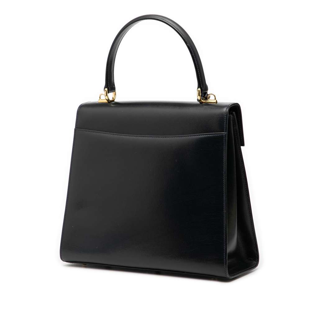 Gucci Calfskin Lady Lock Satchel - 2