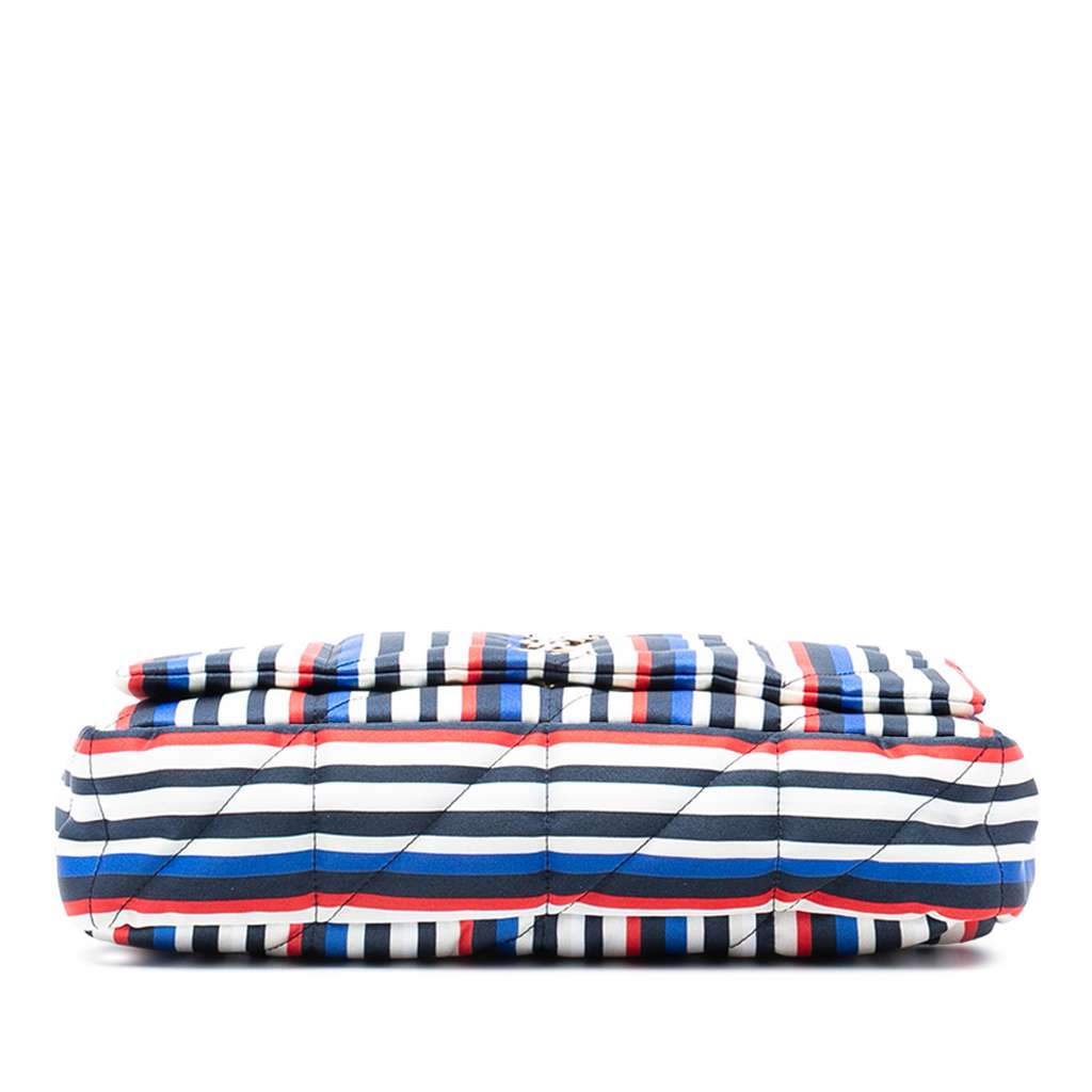 Saint Laurent Medium Quilted Silk Carre Patchwork Jamie Shoulder Bag - 3