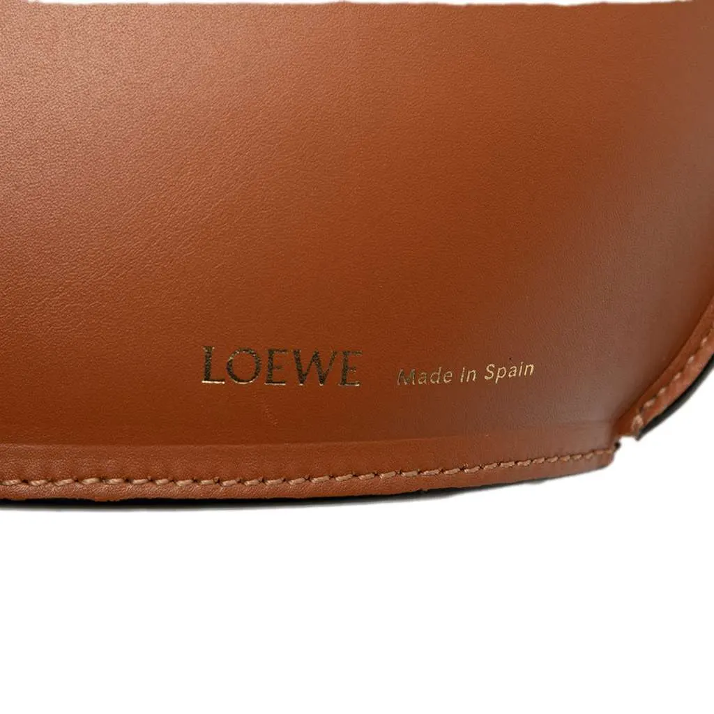 Loewe Leather Molded Bucket Bag Brown Leather Very good - Box View