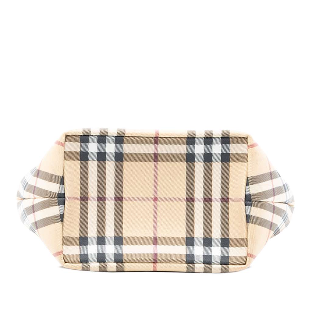 Burberry Mini House Check Canvas Tote - 3