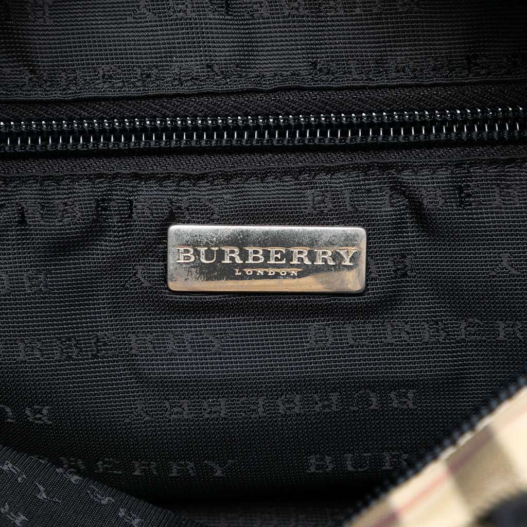 Burberry Mini House Check Canvas Tote - 5