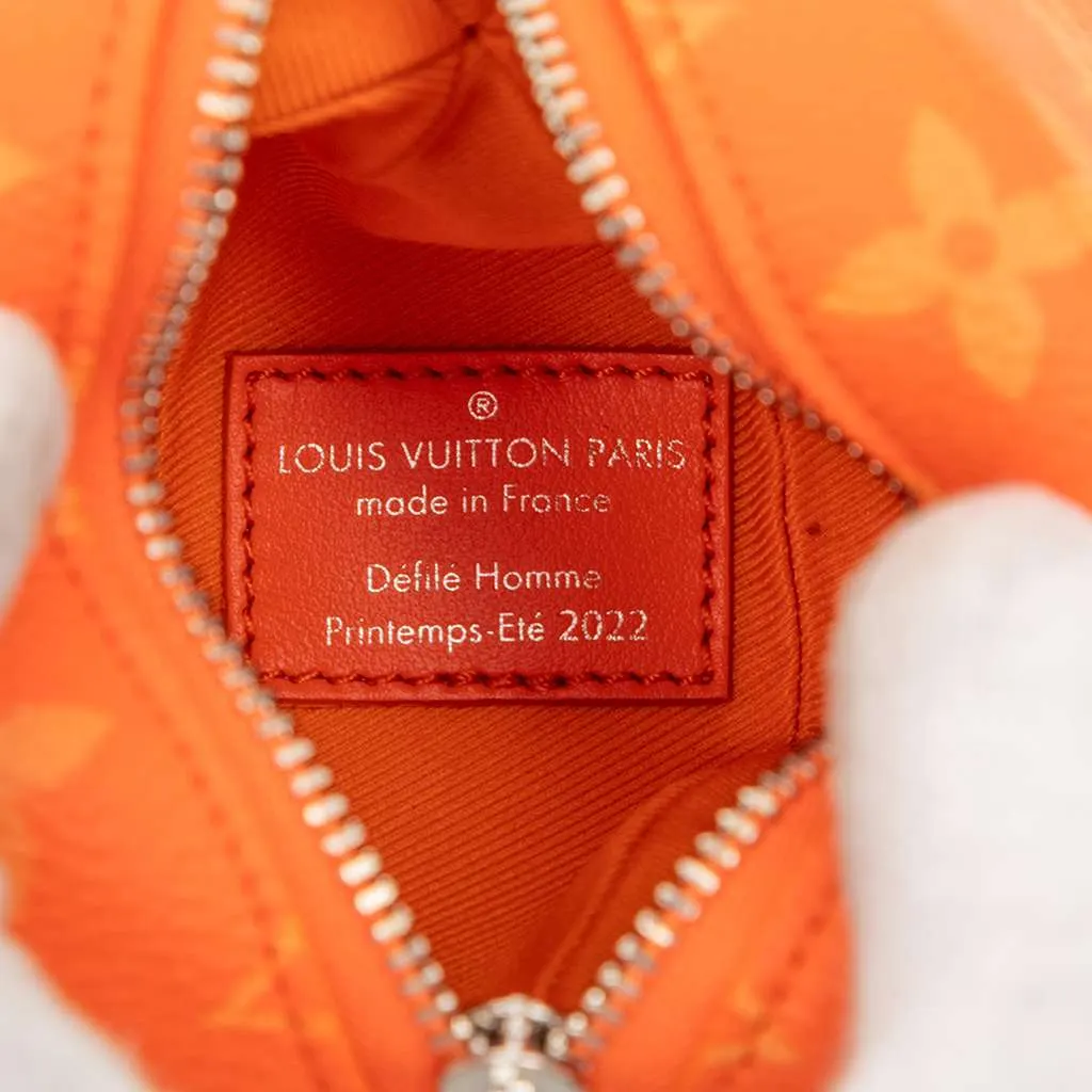 Louis Vuitton Monogram Orange Pouch Orange Very good - Box View