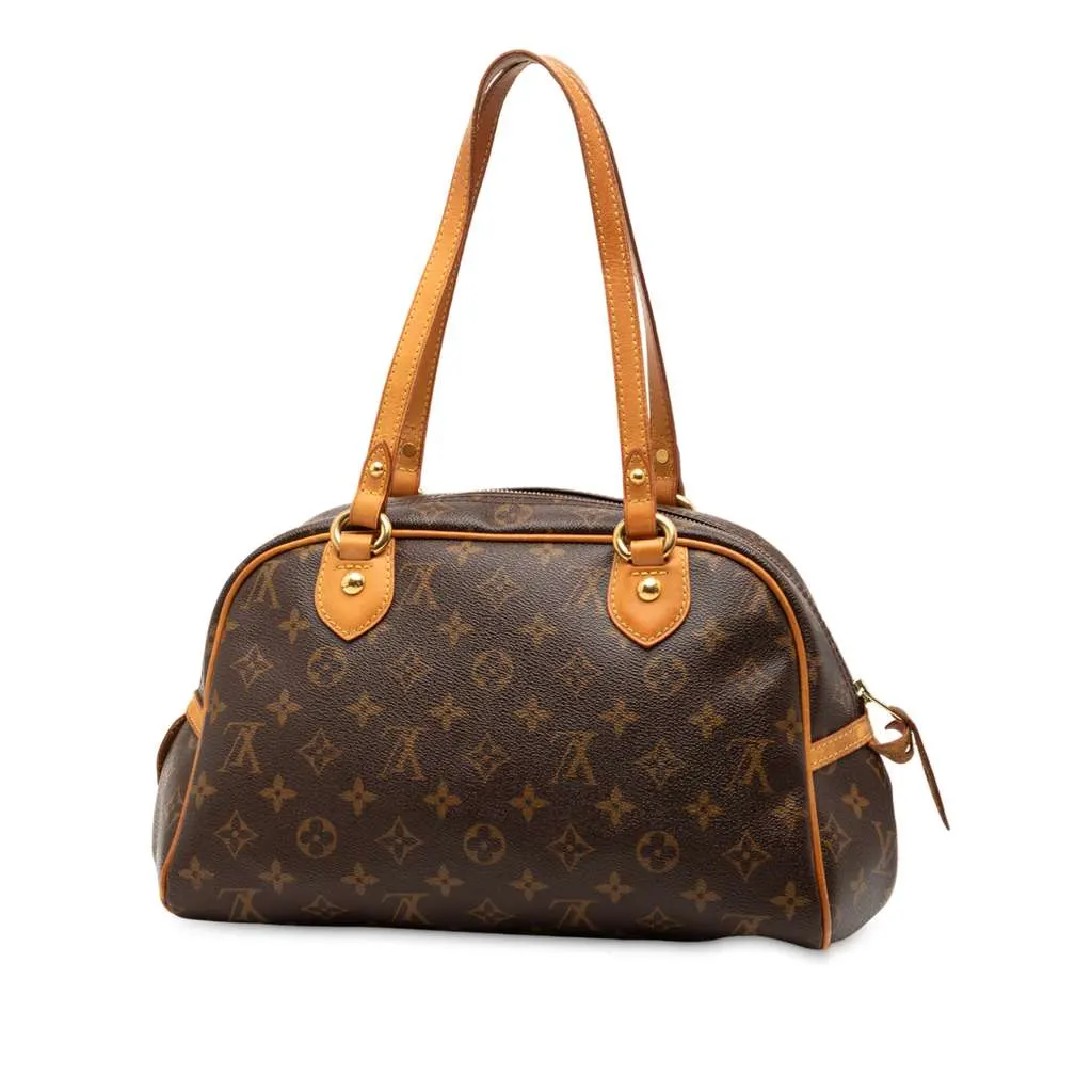 Louis Vuitton Monogram Montorgueil PM Brown Good - Back View