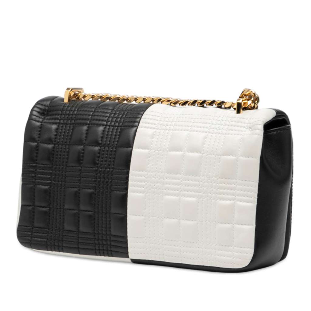 Burberry Small Bicolor Quilted Lambskin Lola Crossbody - 2