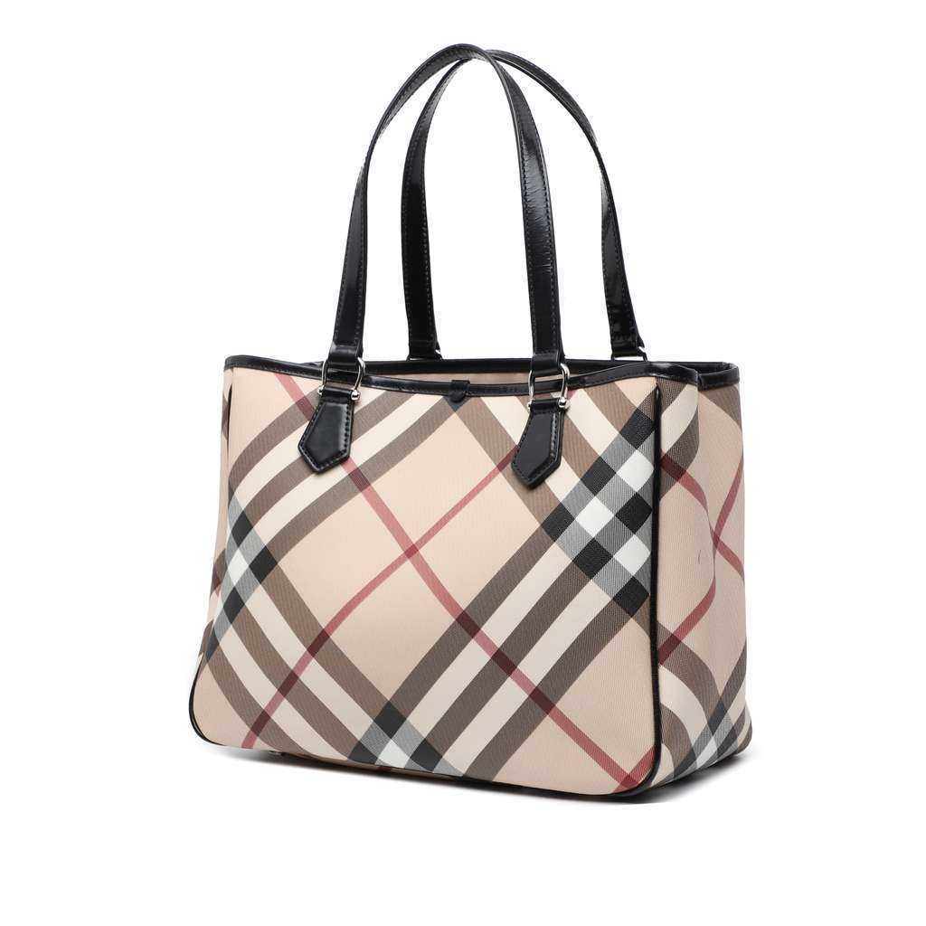 Burberry Supernova Check Coated Canvas Tote - 2