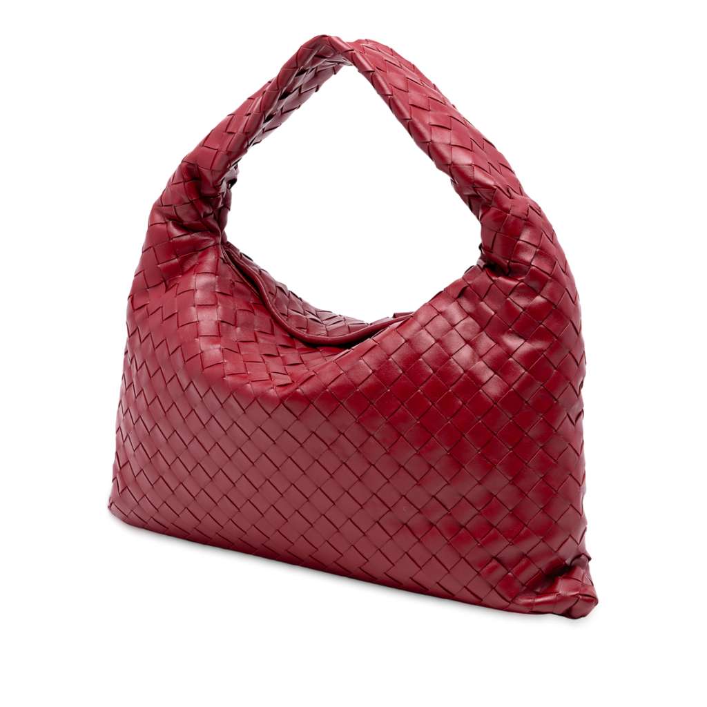 Bottega Veneta Small Calfskin Intrecciato Hop Hobo - 2