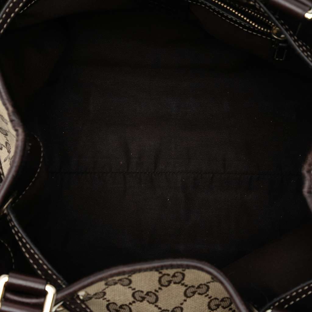 Gucci Medium GG Canvas Braided Peggy Tote - 4