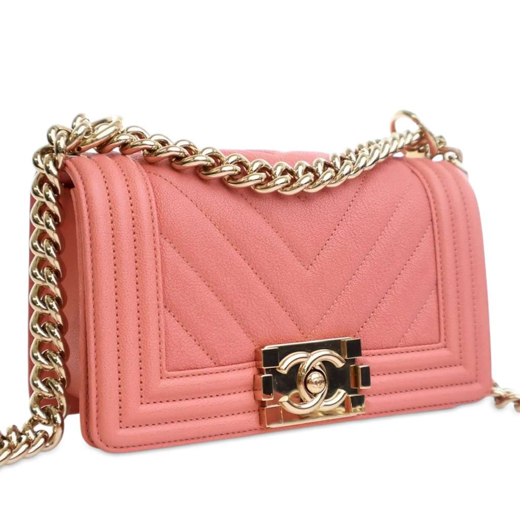 Chanel Small Chevron Caviar Boy Flap - 2