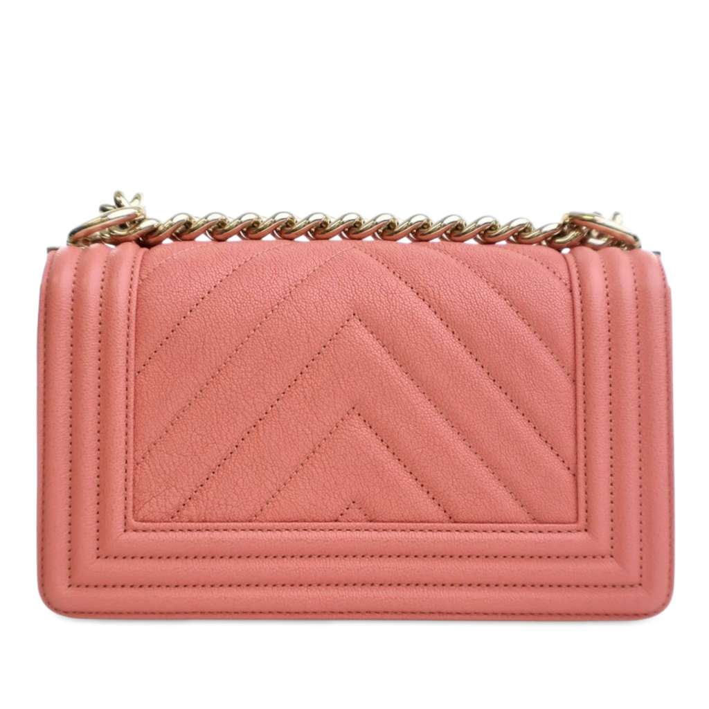 Chanel Small Chevron Caviar Boy Flap - 3