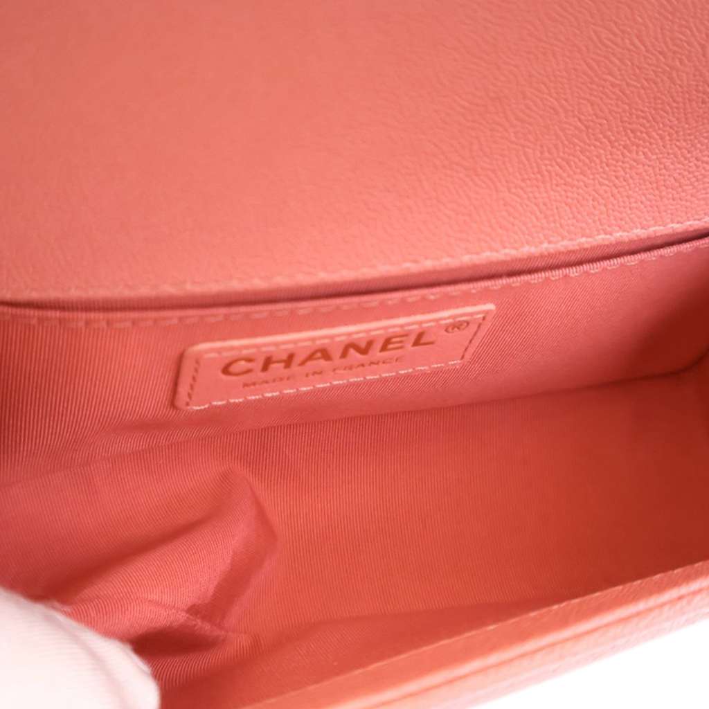 Chanel Small Chevron Caviar Boy Flap - 5