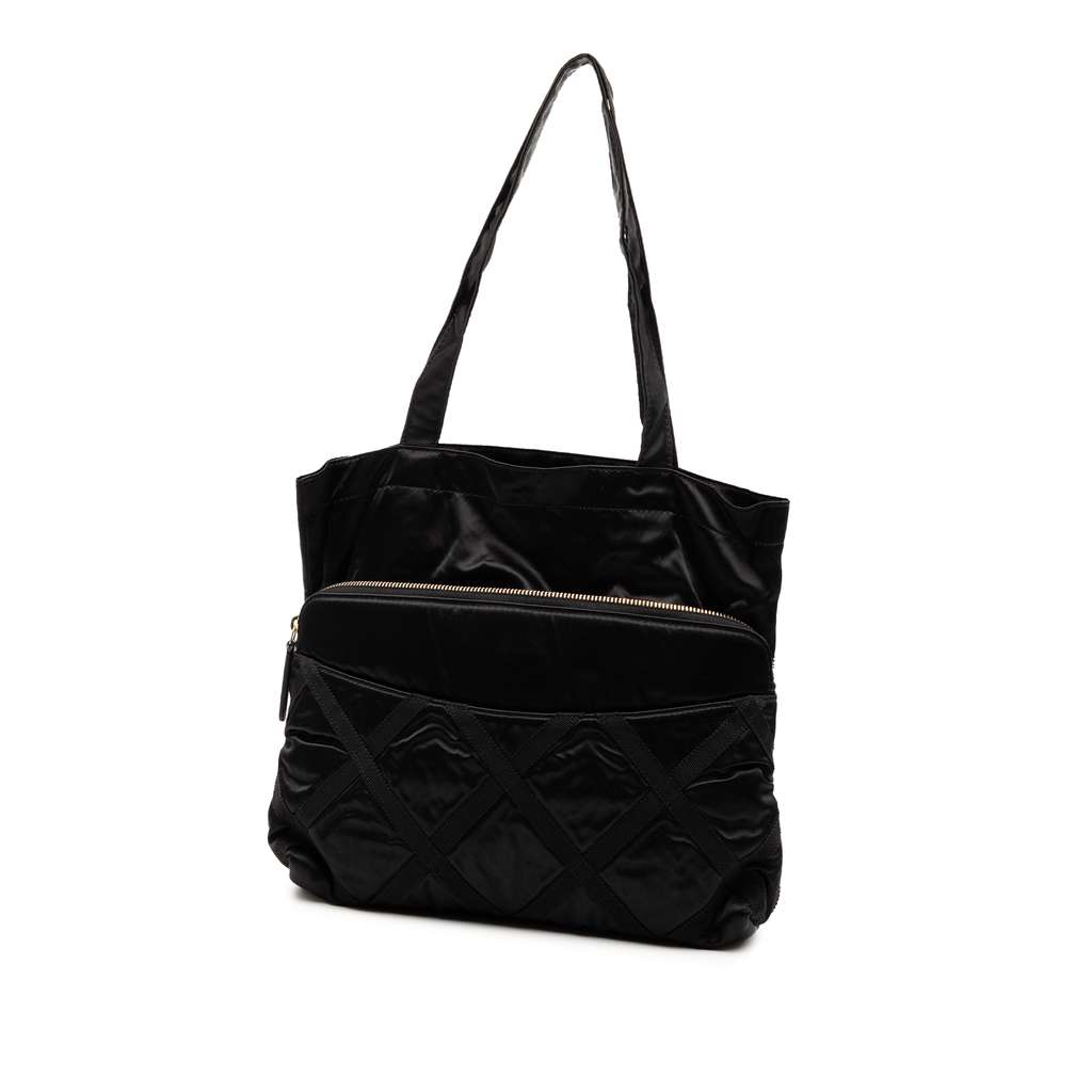 Chanel Nylon Grosgrain Lifestyle Foldable Tote - 2