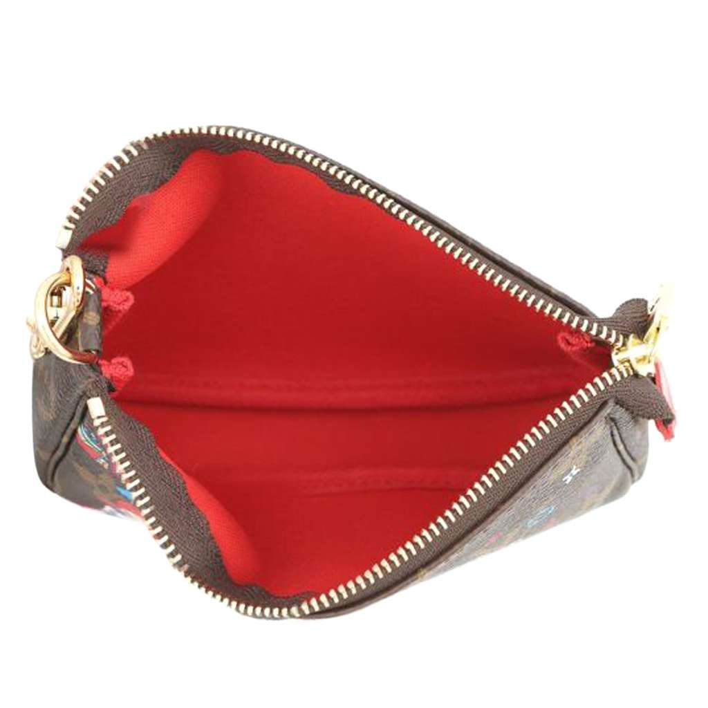 Louis Vuitton Monogram Vivienne Christmas Mini Pochette Accessoires - 4