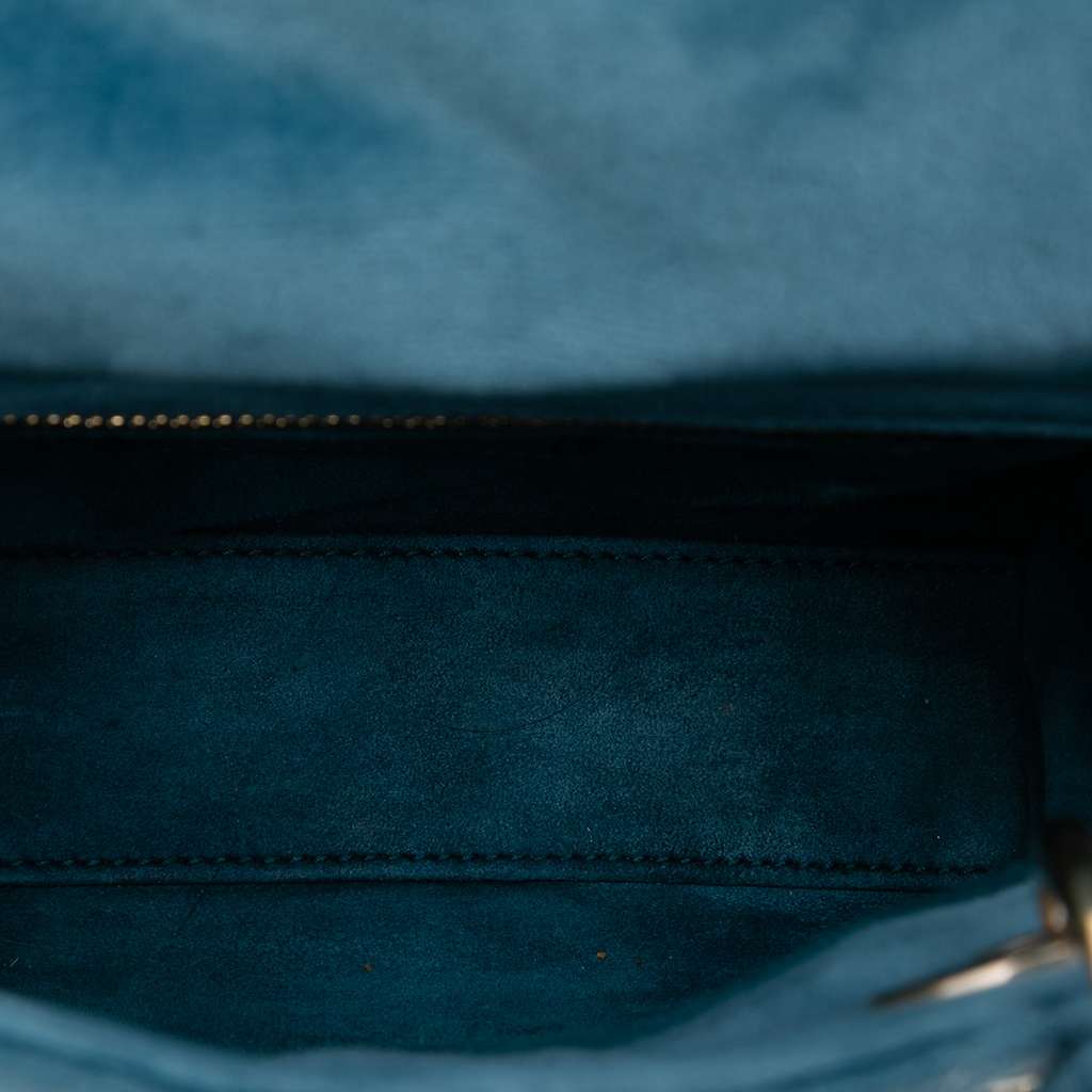 Dior Mini Velvet Cannage Lady Dior - 4