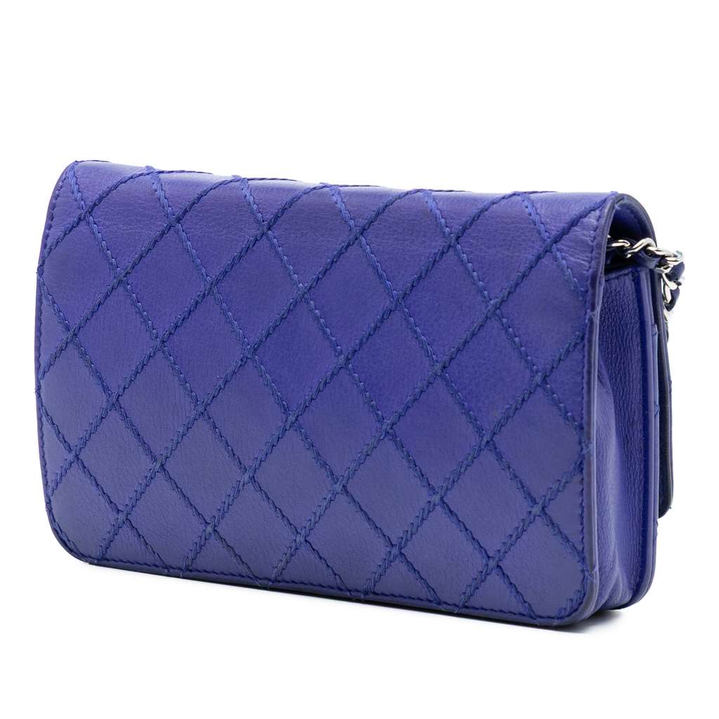 Chanel CC Quilted Calfskin Fancy Wallet On Chain - 2