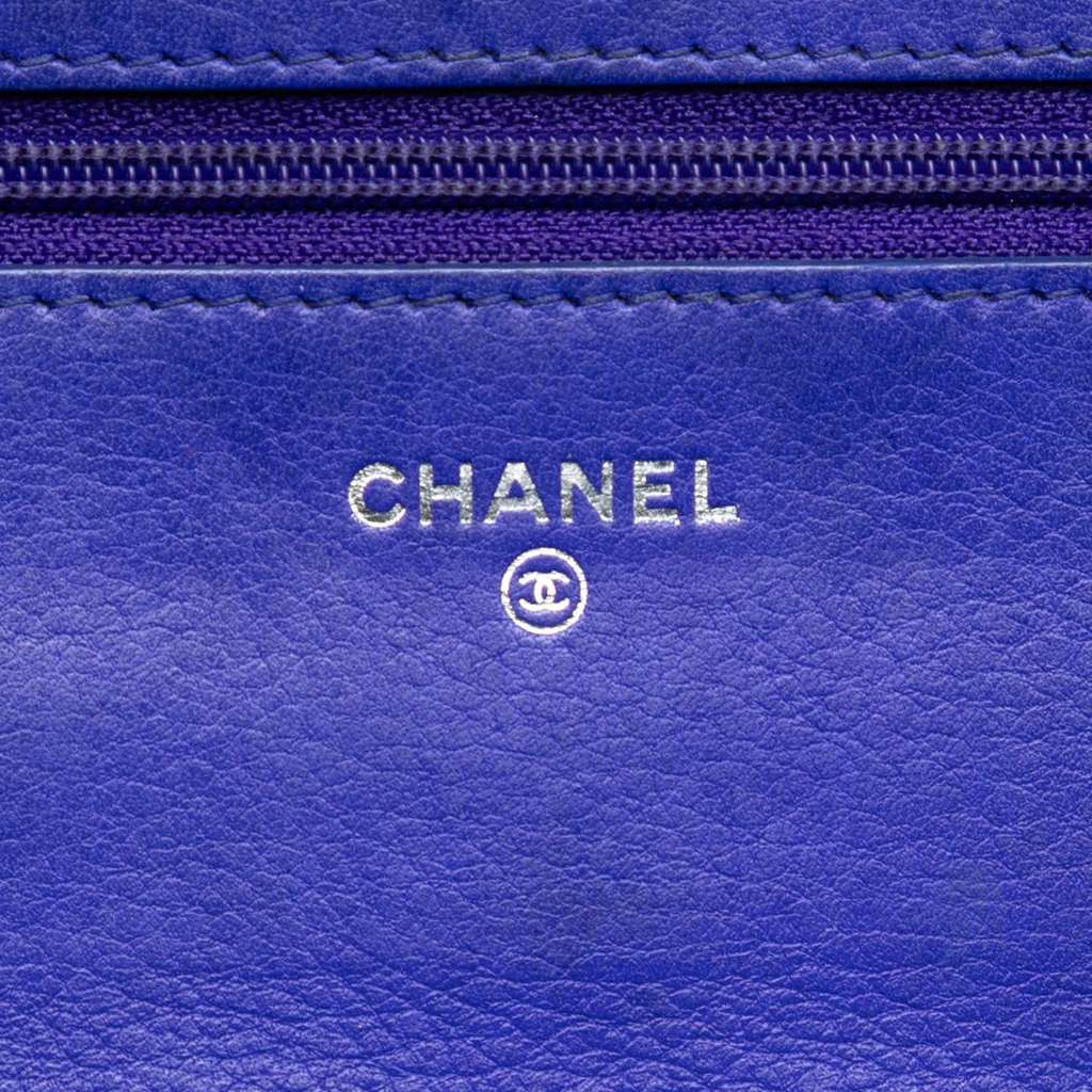Chanel CC Quilted Calfskin Fancy Wallet On Chain - 5