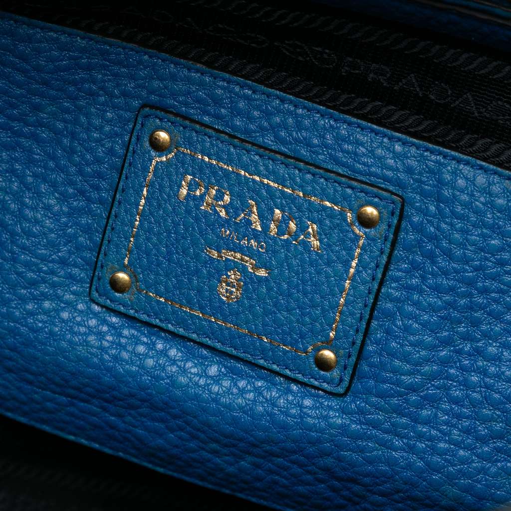 Prada Vitello Daino Open Convertible Tote - 5