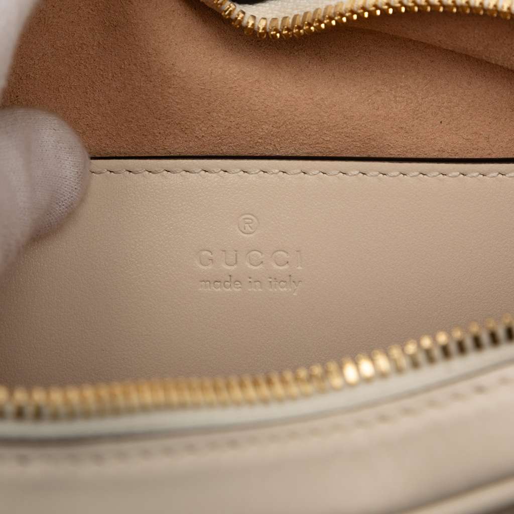 Gucci Mini Matelasse Leather Heart Crossbody - 5