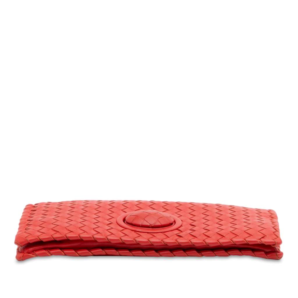 Bottega Veneta Nappa Intrecciato Turn Lock Clutch - 3