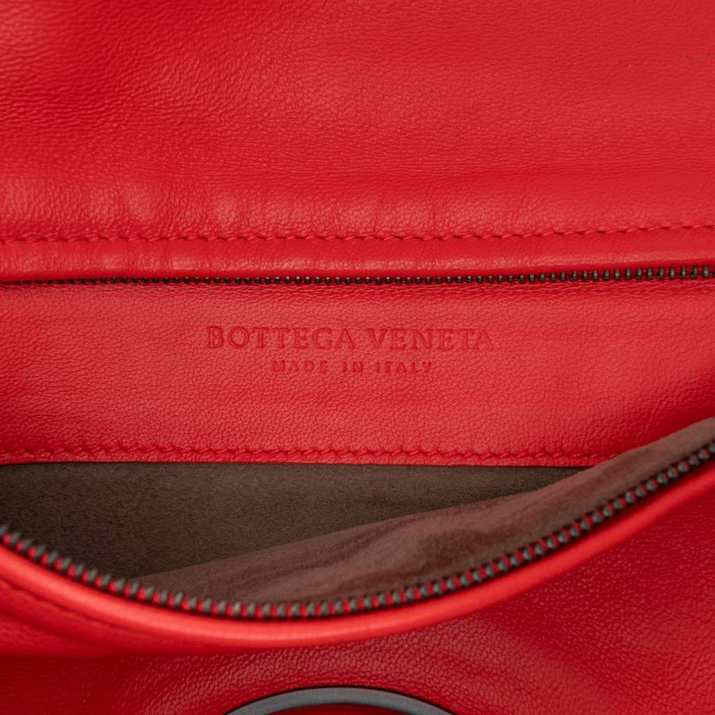 Bottega Veneta Nappa Intrecciato Turn Lock Clutch - 5
