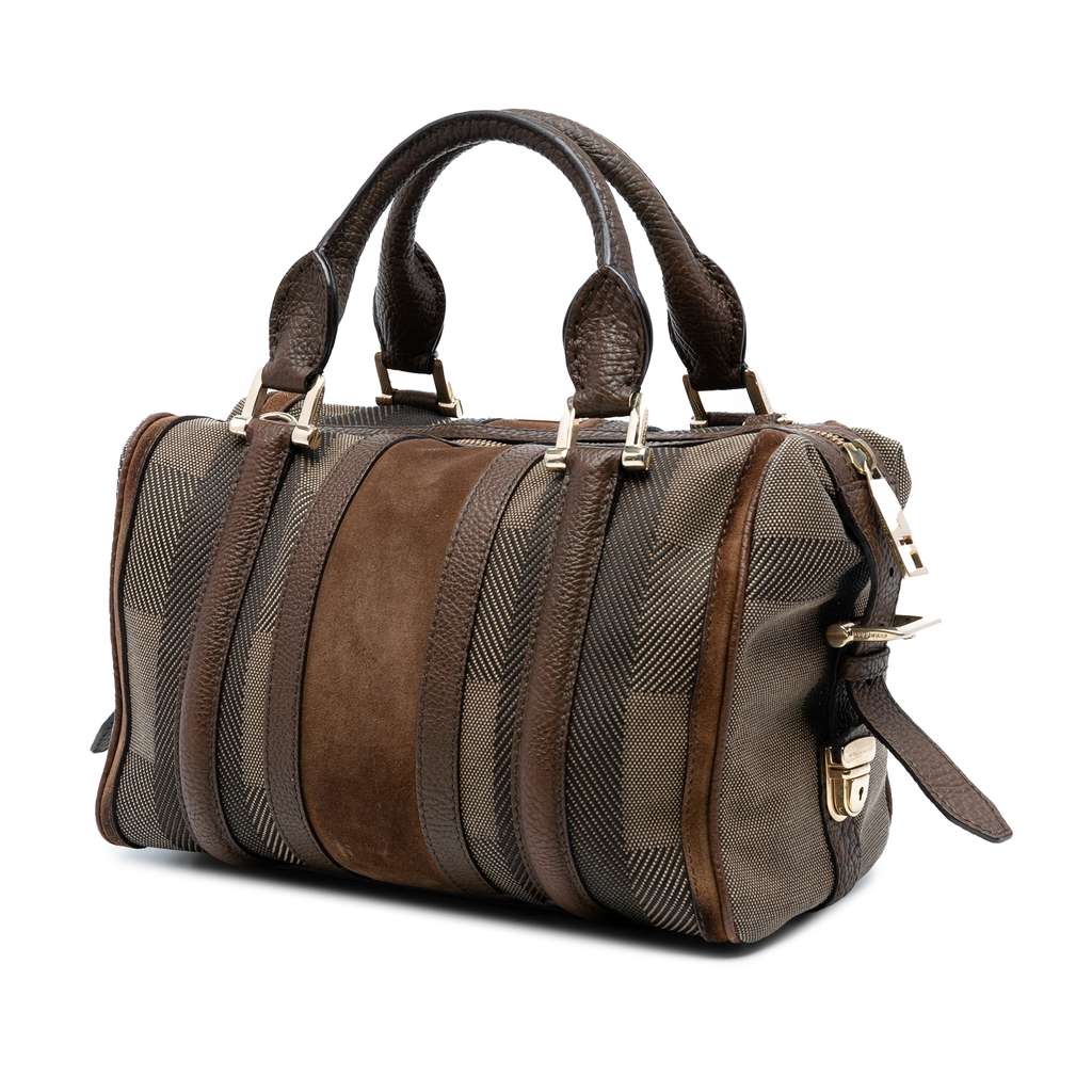 Burberry Canvas Nevinson Bowling Bag - 2