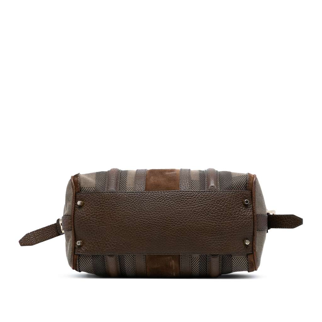 Burberry Canvas Nevinson Bowling Bag - 3